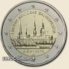 Lettország emlék 2 euro 2014 '' Riga '' UNC !